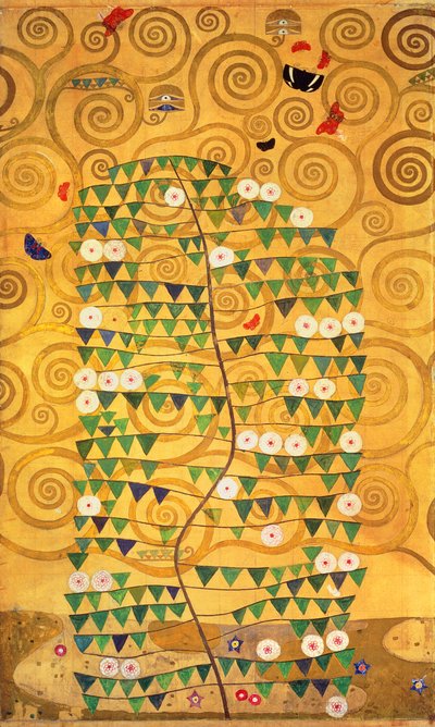 Baum des Lebens (Stoclet-Fries) von Gustav Klimt